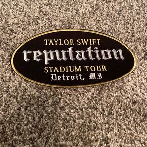 Taylor swift embroidered patch